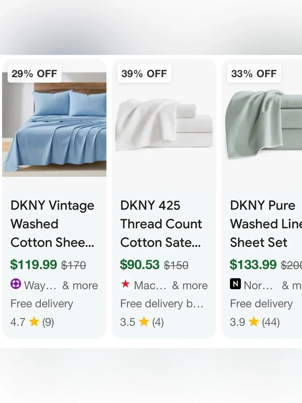 DKNY Pure King Sheet Set in Light Taupe